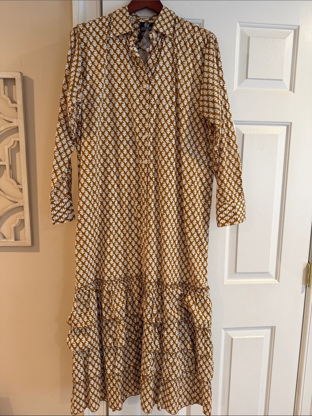 Madison Mathews Maxi Lola Dress NWT